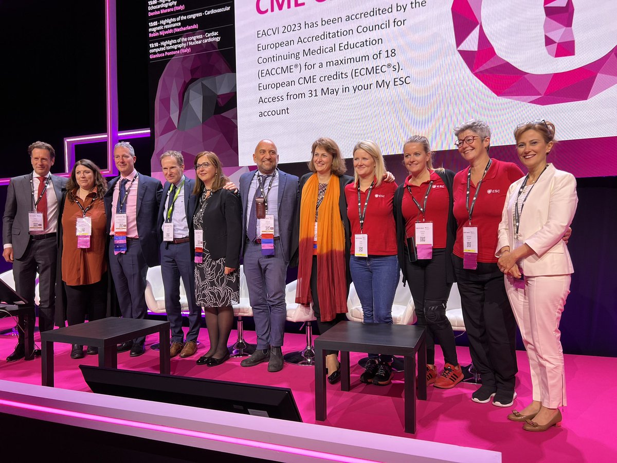 Thank you #EACVI2023 for a superb few days and the opportunity to meet great friends from around the world!

<a href="/RNijveldt/">Robin Nijveldt</a> <a href="/NMerke/">Nicolas Merke</a> <a href="/JGrapsa/">Julia Grapsa</a> <a href="/bennybristol/">benny lawton</a> <a href="/chiarabd/">C Bucciarelli-Ducci</a> <a href="/LunaGargani/">Luna Gargani</a> <a href="/Sarah_Moharem/">Sarah Moharem Elgamal, MBBCh, MSc, PhD👩🏻‍⚕️🫀</a> <a href="/EACVIPresident/">EACVI President</a> <a href="/ghoshhajra/">Brian with the Good Dictations</a> <a href="/EchoSoliman/">Hatem Soliman, FRCP, FEACVI, FASE, FHEA</a> <a href="/s_e_petersen/">Steffen Petersen</a> <a href="/dr_benoy_n_shah/">Benoy Shah MD</a> <a href="/JRodriPalomares/">José F. Rodríguez Palomares</a>