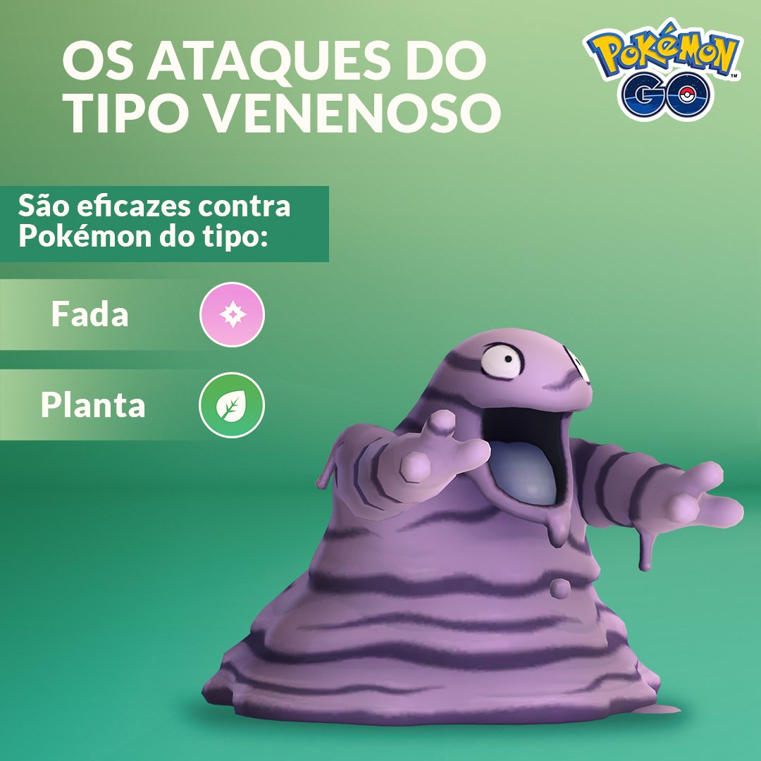 Pokémon GO Manaus - VOCÊ USA POKÉMONS DO TIPO VENENO? Pokémons de