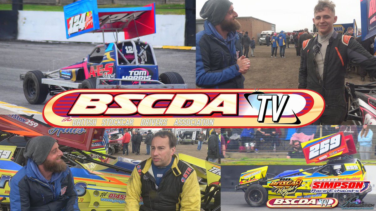 BSCDAF1's tweet photo. Tonight on BSCDA TV, we continue...
259 Paul Hines talks the current 'world of stock cars' and previous UK Open Champion 124 Kyle Gray chats about his season to date.

https://t.co/md6ThaTZys

#BriSCAF1 https://t.co/12PWIXIHCe