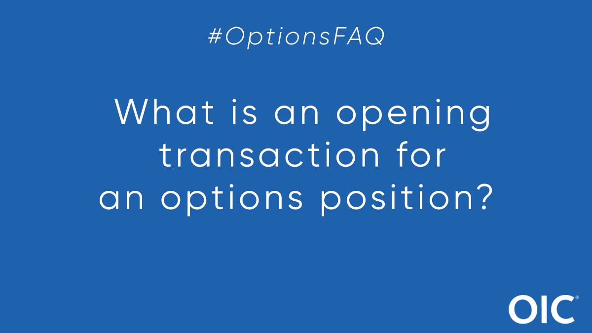 Options_Edu's tweet photo. It is when an investor trades an option and that trade either creates or increases the investor’s position in that option.  https://t.co/Hh4mBXSapk. #FAQFriday #OptionsFAQ https://t.co/hKePJdShpU