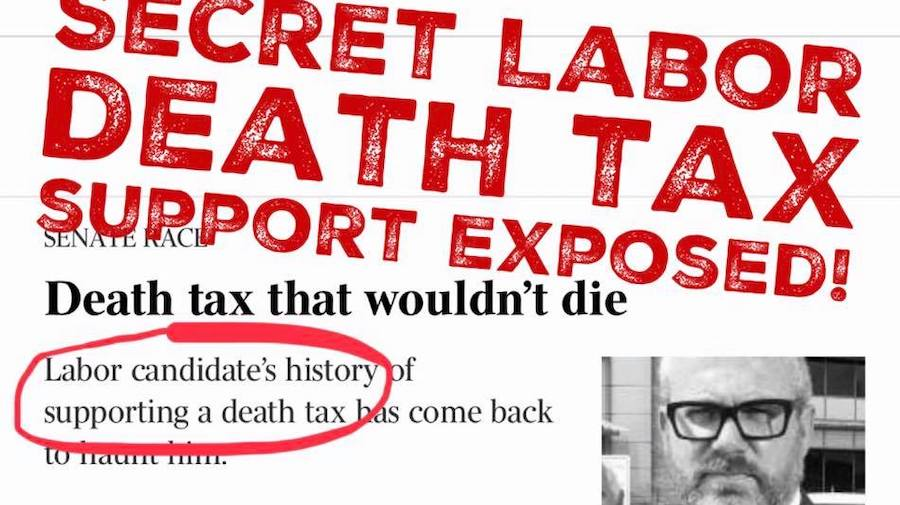 Its February 2022, just ahead of the Australian elections.

An opinion piece has been published warning that Labor Party leader Anthony Albanese wants to introduce an Inheritance Tax (IHT).

The reaction to this might surprise you. 🧵