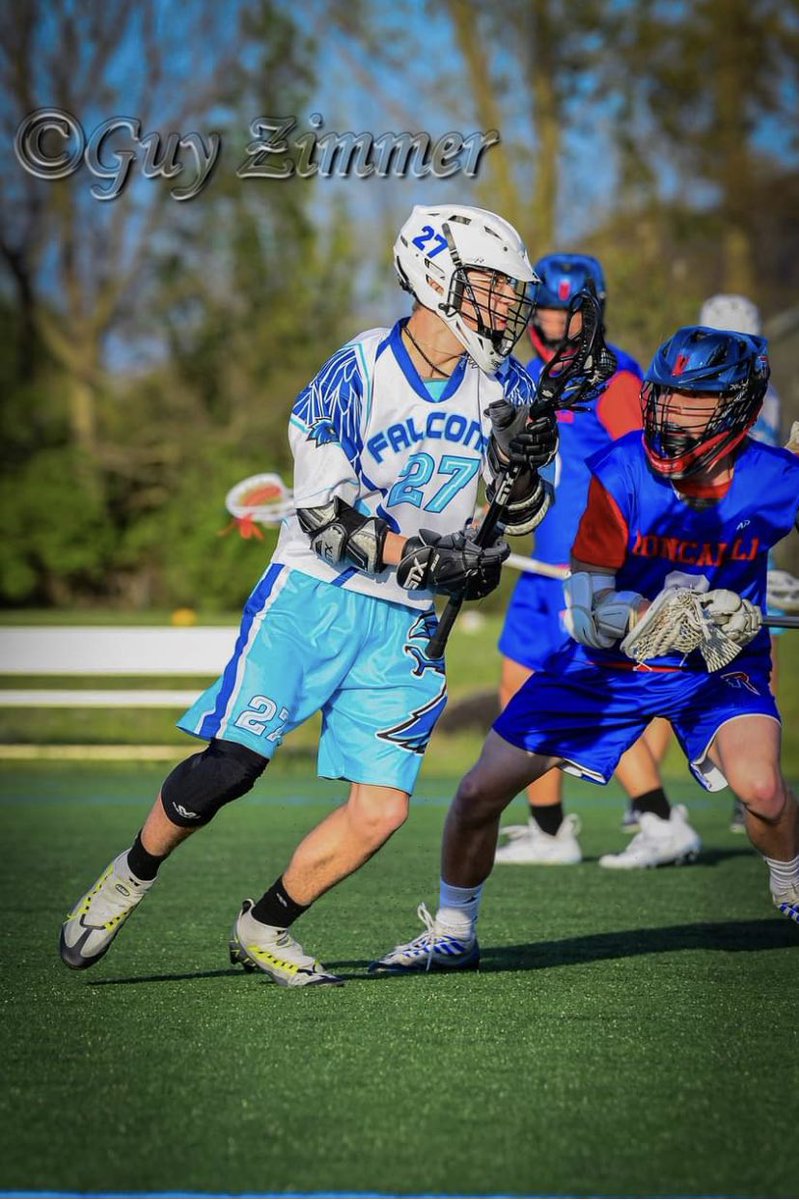 #27, Attackmen, Nicholas Roark.
#gofalconslax