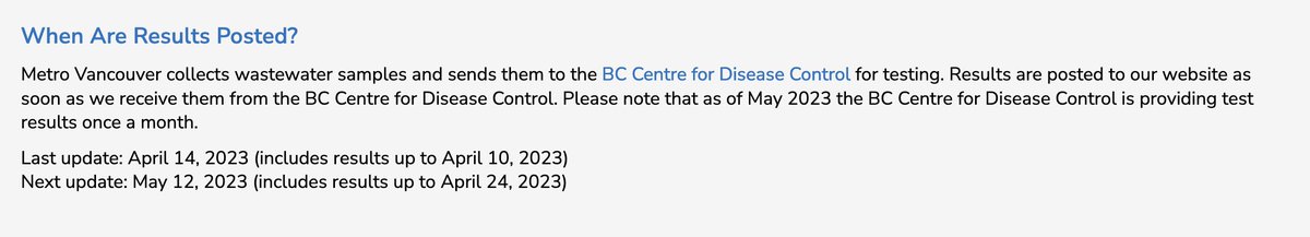 Where's the update, @metrovancouver? #COVID19 #wastewater #socialmurder