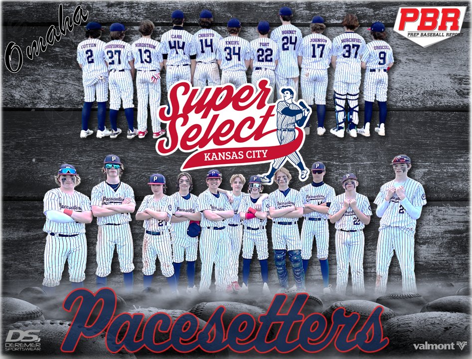 pacesetters2027's tweet image. The boys hit the road to compete in the PBR KC Super Select Tournament this weekend. 1st game is Sat 8am. If you can't make it, watch every pitch live on @GCsports  #EarnEverything #pacesetters @PBR_Nebraska @PacesettersBB @prepbaseball 
Full Schedule: tournaments.prepbaseballreport.com/events/kc-supe…