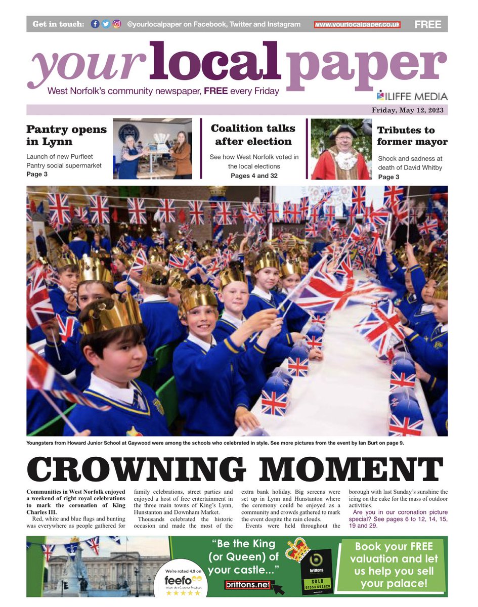 Wow!! We made the front page of this week’s <a href="/YourLocalPaper/">Your Local Paper</a>! Super proud of our amazing staff and pupils!