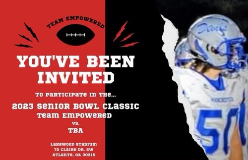 I’m blessed to be invited to the 2023 senior bowl classic excited to see what the future hold @TrustGod0824 <a href="/clwood23/">Charles Wood</a> <a href="/blessedsa9/">Jumaane Brawner</a>