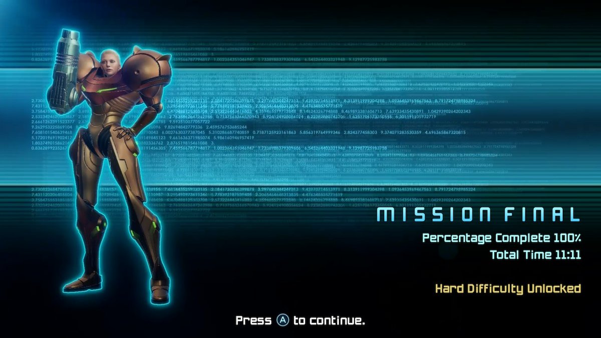 Serph__'s tweet photo. Metroid Prime is 21 years old and it's still the best game I've ever played. Thank you Nintendo for remembering it exists. The Phazon suit is still the coolest armor I've ever seen. Fuck Chozo ghosts and 100%ing the logbook. And the total playtime was unintended but appreciated https://t.co/6X50FjV0sj