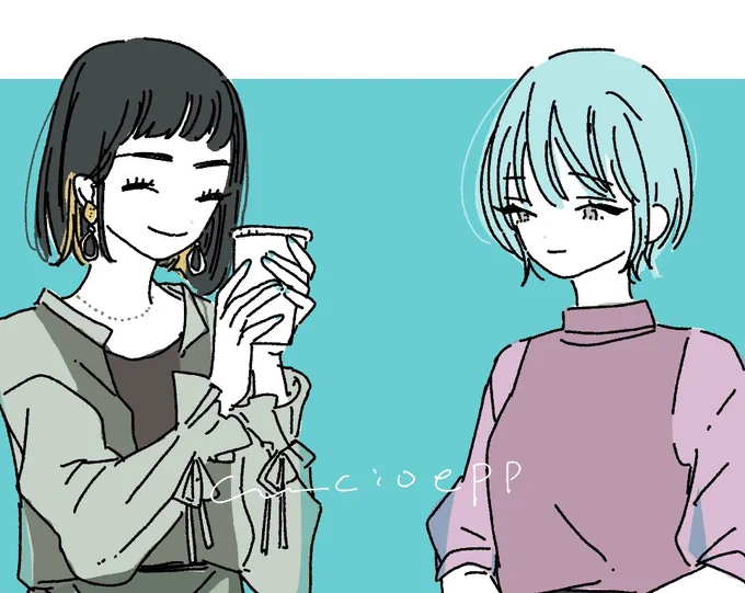 お互い彼女大好きちゃんなの、かわいいね(◜ᴗ◝ ) 