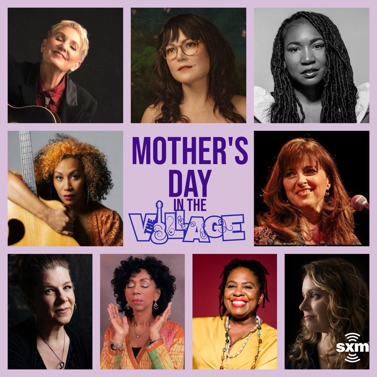 siriusxmvillage's tweet photo. Start celebrating Mother’s Day early! Village artists are handpicking songs this year to honor motherhood. Hear the special now on the @SIRIUSXM app: https://t.co/qSzE8pZIHK https://t.co/IkG7MN1fg5