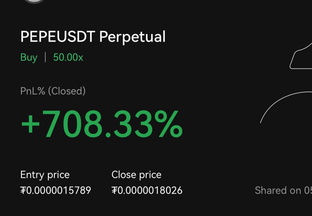 Pepe de son vurgunu yaptık günü kapattık.. bereketli bir gündü.

Rt like atana ufak bir hediye gönderelim

$pepe