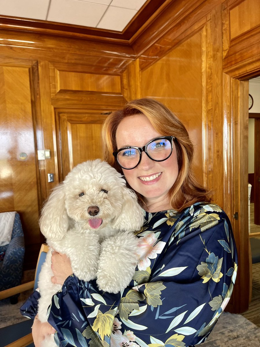 LindseyPHorvath's tweet photo. Happy Friday! Winston and I hope #TeamLindsey has a wonderful weekend! 🐶 https://t.co/k5tMQNQVGP