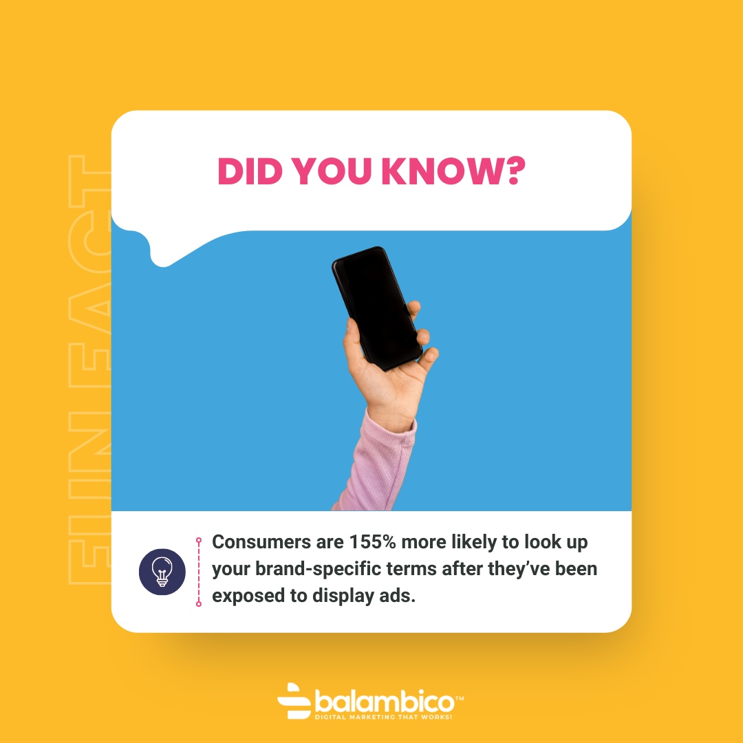 Balambico's tweet photo. Display Ads are images, videos, or gifs shown to users on websites or apps with a strong (CTA) to entice users to click.  Schedule a FREE meeting with us at https://t.co/is2YsBWKHY to create Display Ads that work for your brand. #digitalmarketing https://t.co/mj4MLdwooF