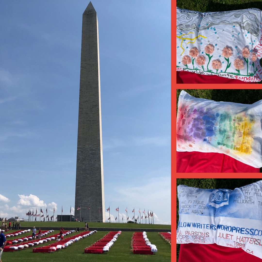 We will be sharing many more photos and videos in the days ahead, but we wanted to make sure and share some pictures for you tonight. We know that some of us cannot manage to watch videos. This is a small sampling of photographs and pillowcases from today's #MillionsMissing.