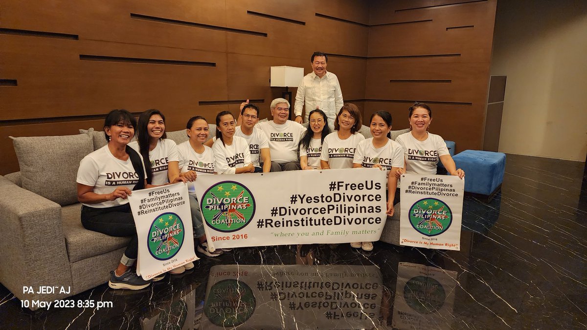 DPC meeting with Congressman Pantaleon Alvarez May10, 2023
#DivorceIsMyHumanRight 
#DivorcePilipinas 
#FreeUs
#ReinstituteDivorce