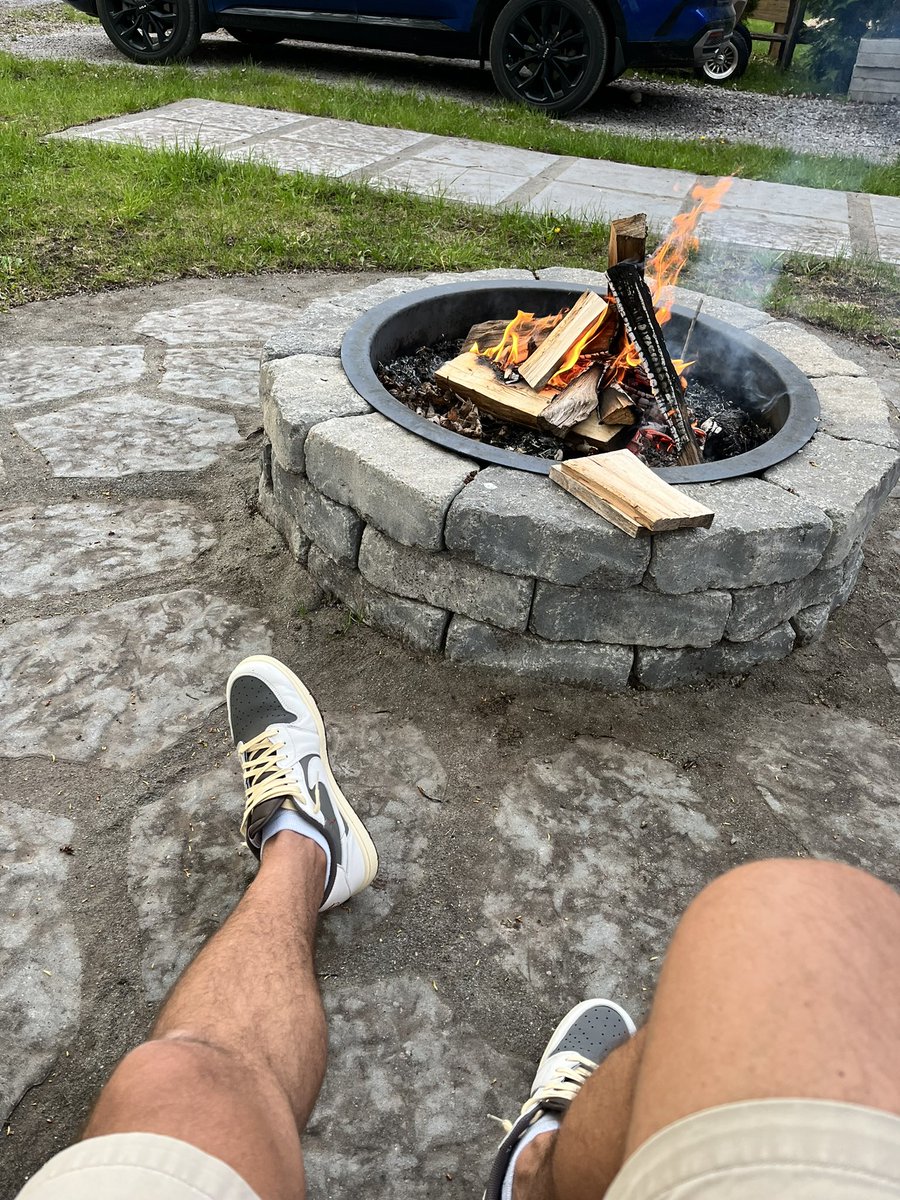 First Fire of the season…. And the weekend begins. 

#KOTD
#YourSneakersAreDope