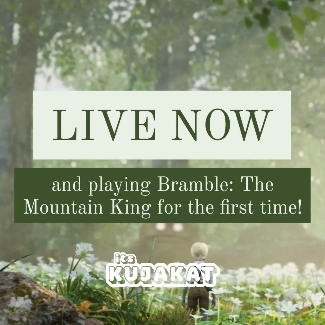 We're back and LIVE with part two of our Bramble playthrough! Check out the link in bio!

See you there!