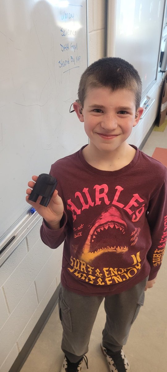 MikeBarbourSTEM's tweet image. My friend Nate #Designed this  @AmongUsGame character  @eastpointelem on @tinkercad using 3D shapes &amp;amp; transformational geometry!  He was pumped with the result. This is one of the many student #PassionProjects that can come to life with #3Dprinting !
#StudentLedLearning
#STEM