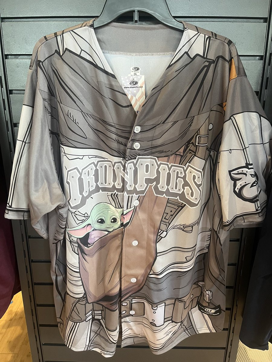 IronPigs Clubhouse Store on Twitter "Our IronPigs Mandalorian jerseys