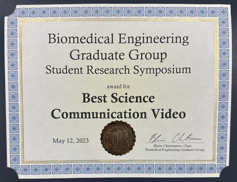 Ele Grandi (@ele_grandi_) on Twitter photo Congratulations <a href="/RoshniShetty99/">Roshni Shetty</a> ! Best <a href="/UCDavisBMEGG/">UC Davis Biomedical Engineering Graduate Group</a> #scicomm video on "unraveling cardiac #arrhythmias using computational models": tinyurl.com/BMEGGRoshni2023 <a href="/Chancellor_May/">Gary S. May</a> <a href="/DrKimEBarrett/">Dr. Kim E. Barrett</a> <a href="/lfsantana68/">L. Fernando Santana 🇵🇷</a> @clancyatheart <a href="/VorobyovUCD/">Igor Vorobyov</a> <a href="/RipplingerLab/">Crystal Ripplinger</a> <a href="/UCDAVISPharmac1/">UC Davis Pharmacology</a> <a href="/bps_students/">Biophysics Student Chapter at UC Davis</a> Congratulations <a href="/RoshniShetty99/">Roshni Shetty</a> ! Best <a href="/UCDavisBMEGG/">UC Davis Biomedical Engineering Graduate Group</a> #scicomm video on "unraveling cardiac #arrhythmias using computational models": tinyurl.com/BMEGGRoshni2023 <a href="/Chancellor_May/">Gary S. May</a> <a href="/DrKimEBarrett/">Dr. Kim E. Barrett</a> <a href="/lfsantana68/">L. Fernando Santana 🇵🇷</a> @clancyatheart <a href="/VorobyovUCD/">Igor Vorobyov</a> <a href="/RipplingerLab/">Crystal Ripplinger</a> <a href="/UCDAVISPharmac1/">UC Davis Pharmacology</a> <a href="/bps_students/">Biophysics Student Chapter at UC Davis</a>