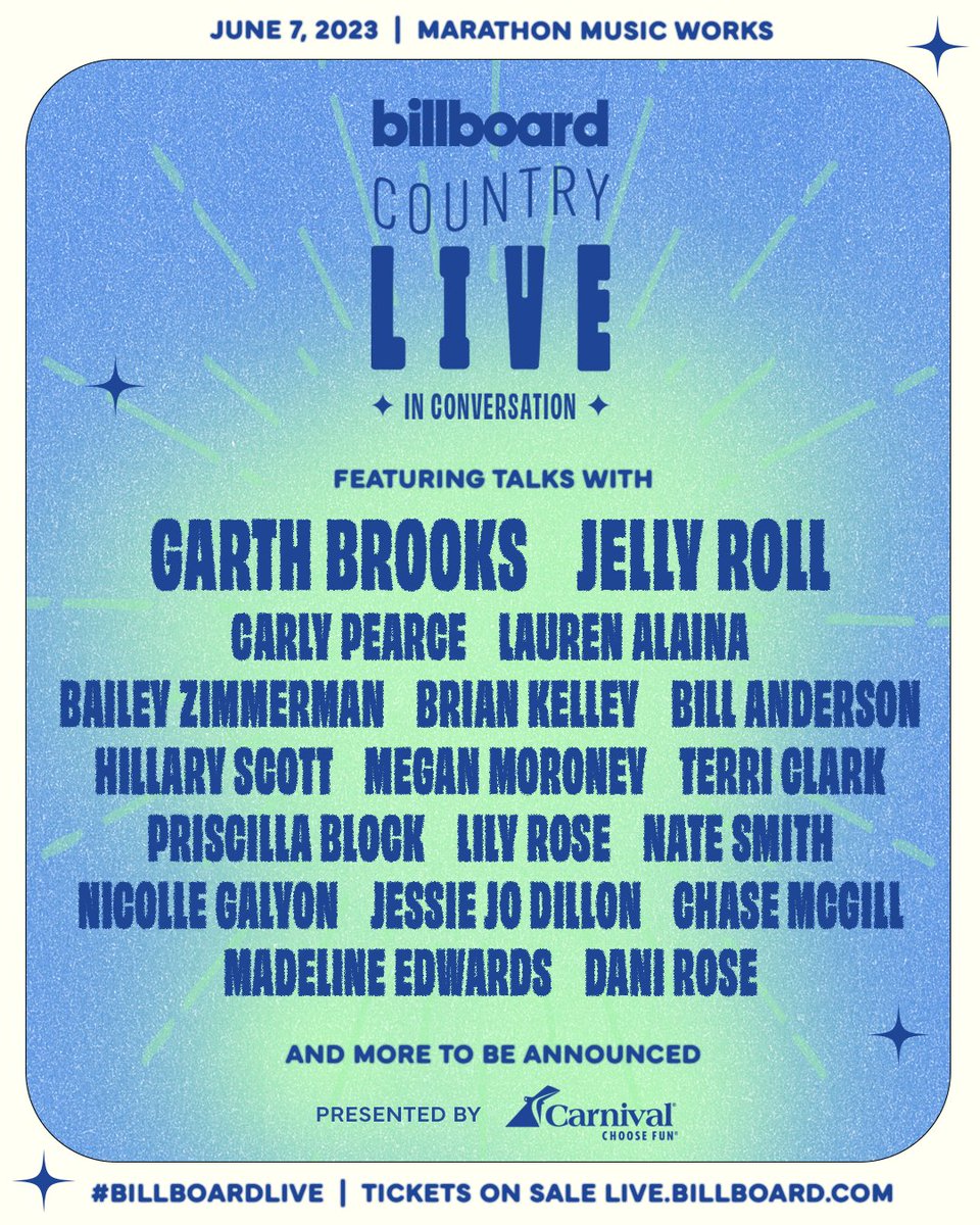 .@dannirosner from @HONEYCOUNTY is set for The Music Of Yellowstone panel at Billboard Country Live In Conversation on June 7 in Nashville!

Get tickets to the #BillboardLive event here: blbrd.cm/VGVHMXU