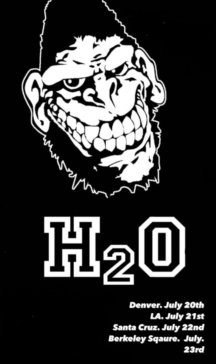 GB &amp; H2O-Denver &amp; Cali Shows in July! Stoked!!