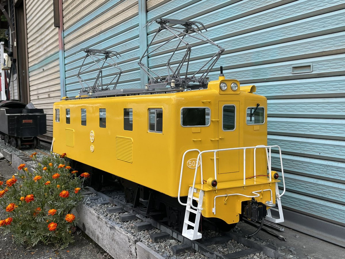 ミニ庭園鉄道（乗用５インチ）オリジナル列車二両（製造注文限定） ミニ庭園鉄道（乗用5インチ）オリジナル列車二両（製造注文限定