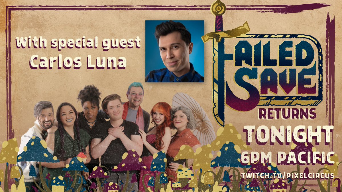 ThePixelCircus's tweet photo. Into the next wild with a special guest! We're joined by @CarlosCrits for tonight's icy adventure. See you at 6pm PT! https://t.co/QGDXgpQmg0