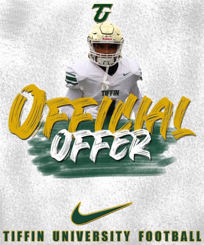 aboden76's tweet photo. After a great conversation with @CoachTylerJohns I am excited to announce I have received my first offer to play for @TUDragonFB @dirk_conner https://t.co/llNK6YC8Hs