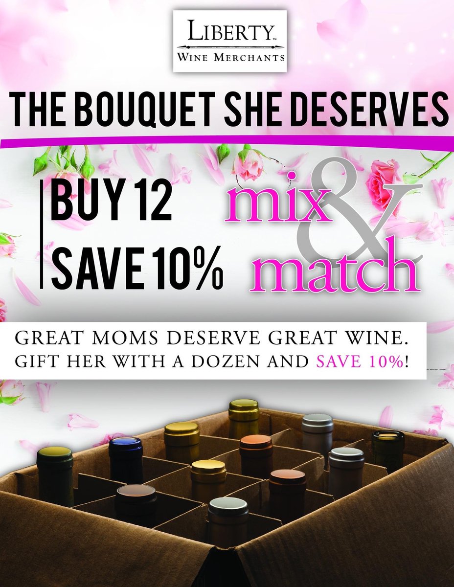 This year, give Mom something she really wants... like a case of amazing wines from around the world! 💟

Save 10% with any mix-and-match case and remind her why you’re her favourite 🥰
