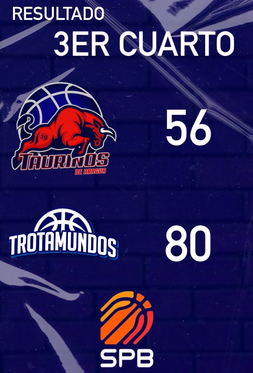 Así Termina el 3er Cuarto de esta Noche en Maracay