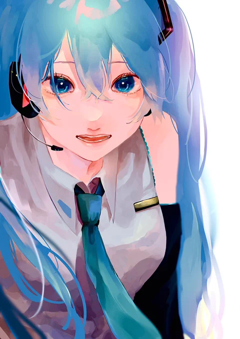 私のミクちゃんを見て   #イラスト #初音ミク