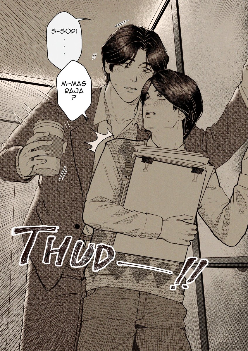 kejebak di lift bareng manajer ganteng divisi sebelah 😳

tags: office au, mutual pining, awkward situations, slow burn romance

credits to <a href="/hakufoja/">Ben</a> 🫶
