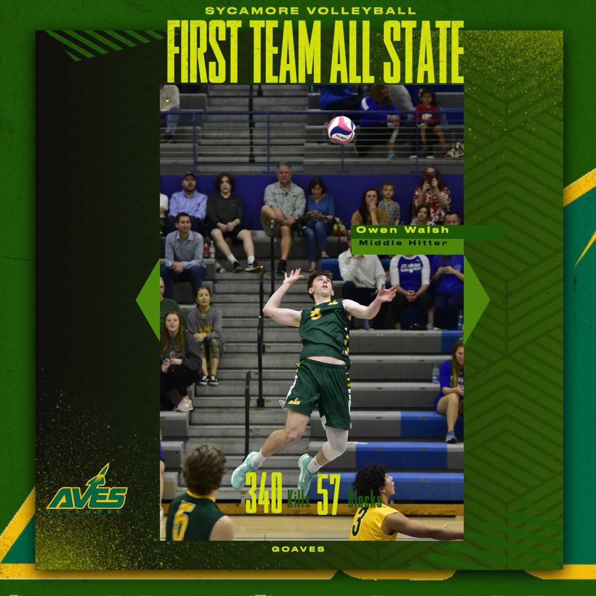 Sycamore Men's Volleyball tweet media