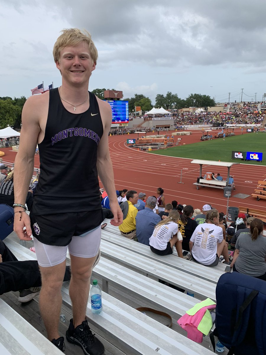 mhsbearstrack's tweet photo. Congratulations to Louie Adams for an extremely competitive 5th place finish at the UIL state track meet! The bears were represented well today in Austin! @CoachRGresham @coachcooper_mhs @MHS_McGuire @ADHeard_MISD @ConroeSports @MrHollander_MHS @mhs_bears https://t.co/95xfwz7Q2U