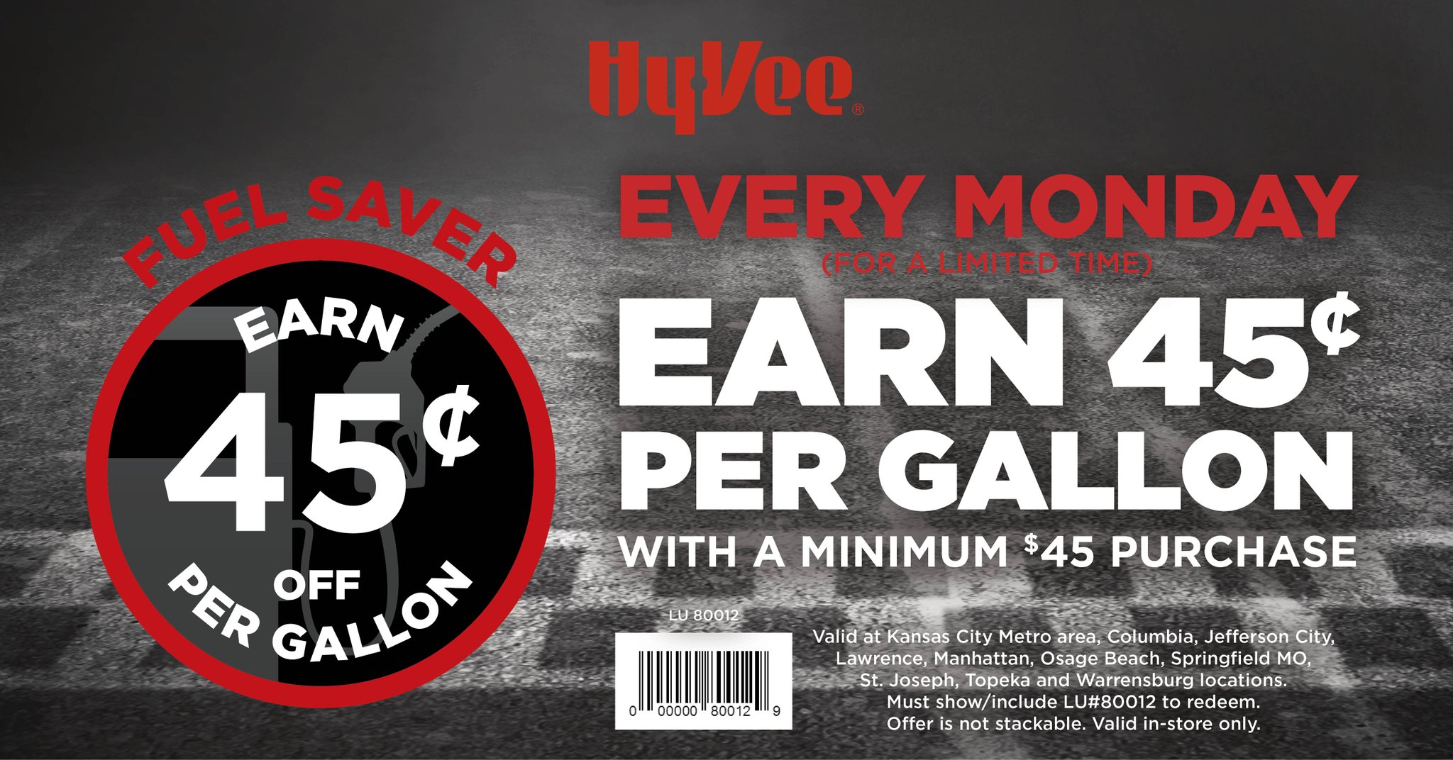 Kansas City HyVee on Twitter "Rev Up the Savings with HyVee! 🏁 Earn