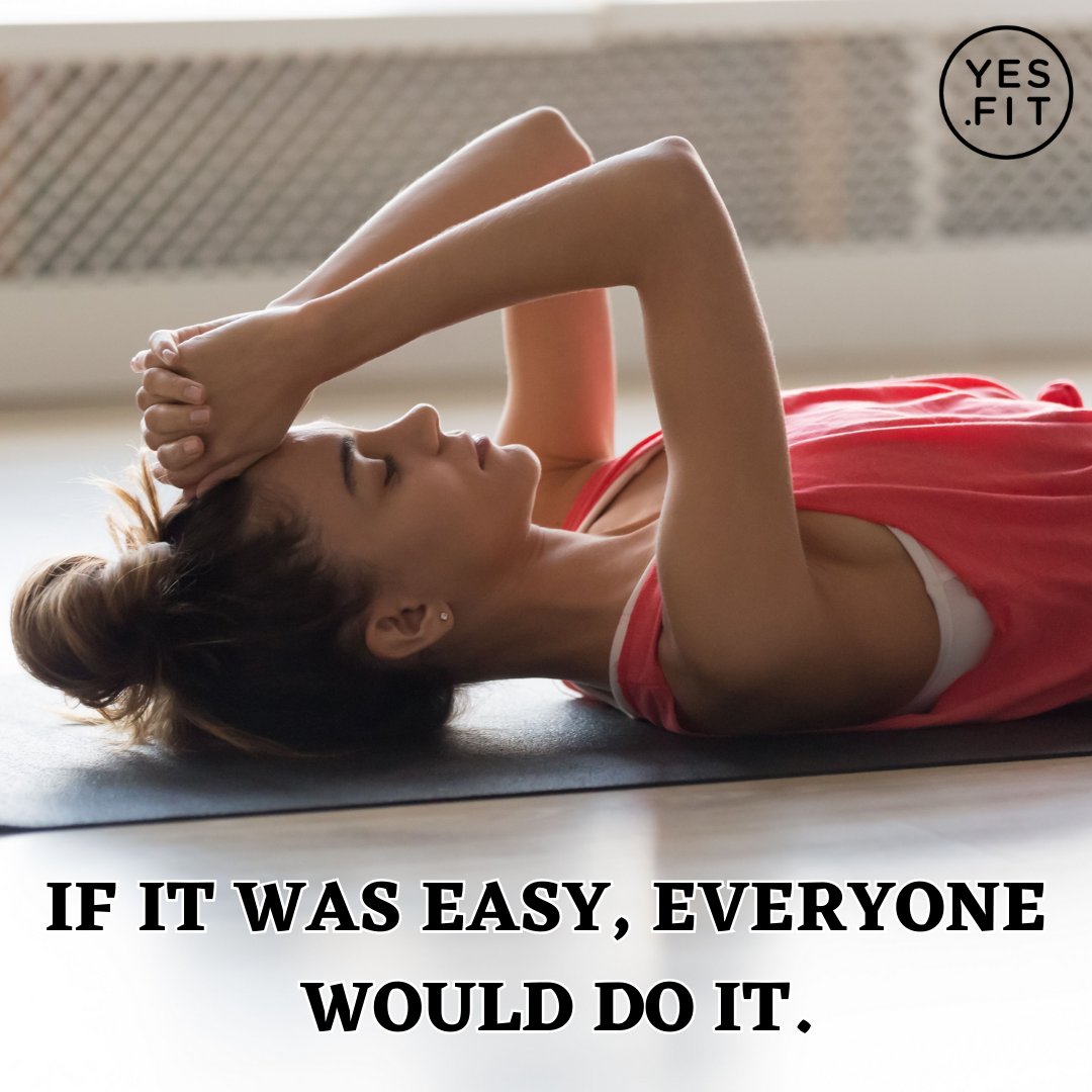 Yesfit1's tweet photo. If it was easy, everyone would do it 💯
#freakyfriday #TGIF #fridayvibes #fitnessfriday #funfriday #fitfriday #justforfunfriday #fridayflow #featurefriday #feelgoodfriday #yesfitchallenges #yesfit #yesfitrewards #fitness #digitalfitness #race #raceday #workout #cardio #funfit https://t.co/8c6mrK9KYK