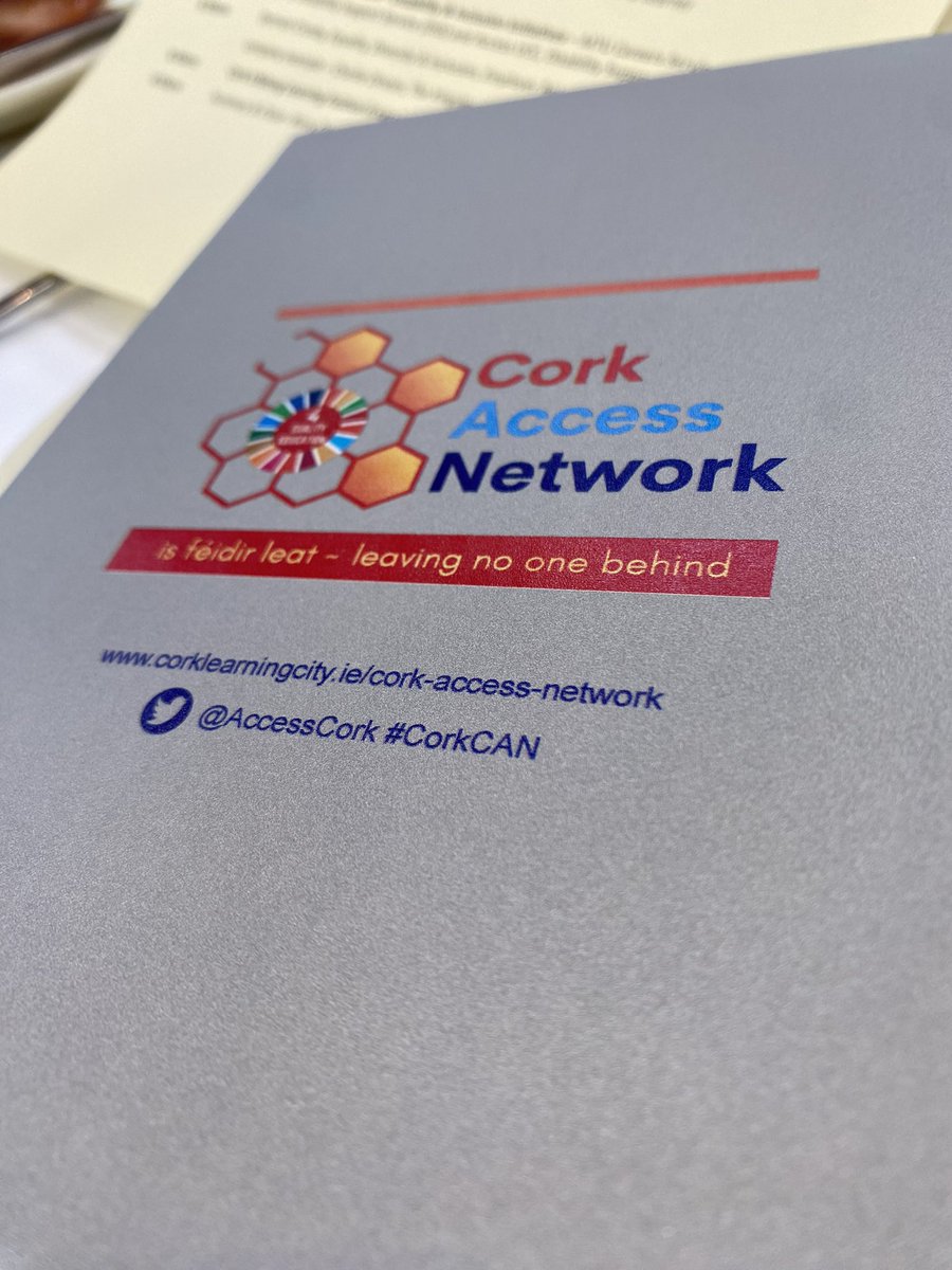 A pleasure to attend the @AccessCork workplace learning breakfast in @MTU_ie this morning! Thank you to @CorkChamber & @corkcitycouncil for the invitation! Well done @TrigonHotels & @FotaIsland for your excellent presentations & your hospitality access opportunities! #CorkCan