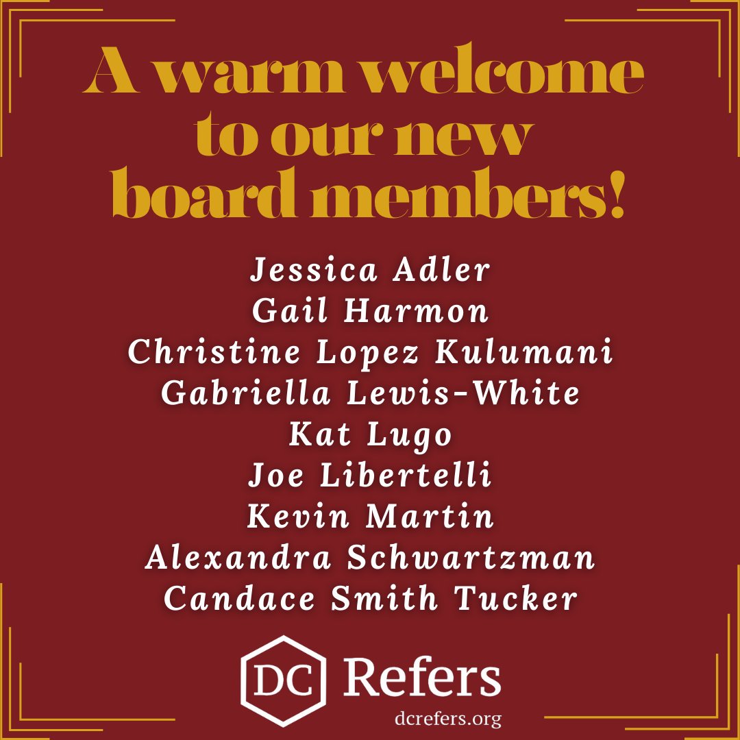 DC_Refers's tweet photo. Today was the first DC Refers Board Meeting for our new board members. We are thrilled to have them working with us to advance access to justice for people of modest means in DC! If you know these fine folks, please give them a welcoming shout-out! https://t.co/dZ1MaBu0kA