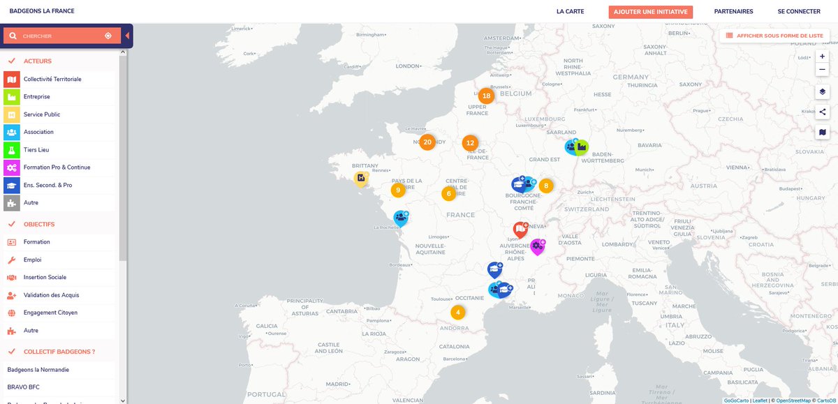 badge_blanc's tweet photo. Les initiatives #OpenBadges ne manquent pas en France ! Elles sont à la fois innovantes, fédératrices et porteuses de sens ! Pourtant, lorsque l'on regarde la carte ci-dessous, on ne peut en voir qu'une petite partie :-(

Partagez votre projet !

#BadgeonslaFrance #Reconnaissance https://t.co/VWpMzmyUDR