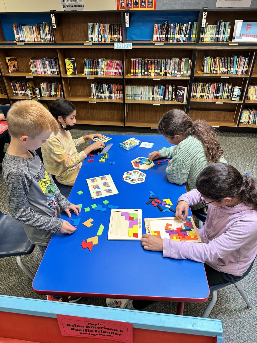 It’s puzzle time in the library! #endoftheyear #makerspace <a href="/GreenwoodKISD/">Greenwood Forest</a>