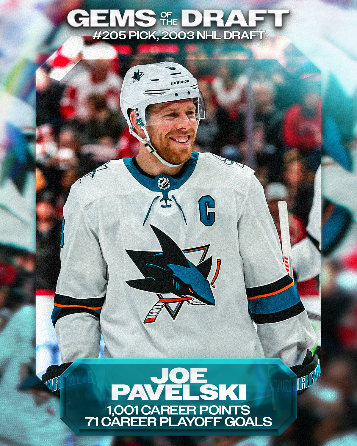 Pavelski sharks jersey new arrivals