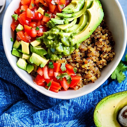 toned_ai's tweet photo. Re-energize with a protein-packed black bean and quinoa burrito bowl 🌱🥣, topped with avocado and salsa! #PlantBasedPower #PostWorkout https://t.co/w7MeO7fOd7