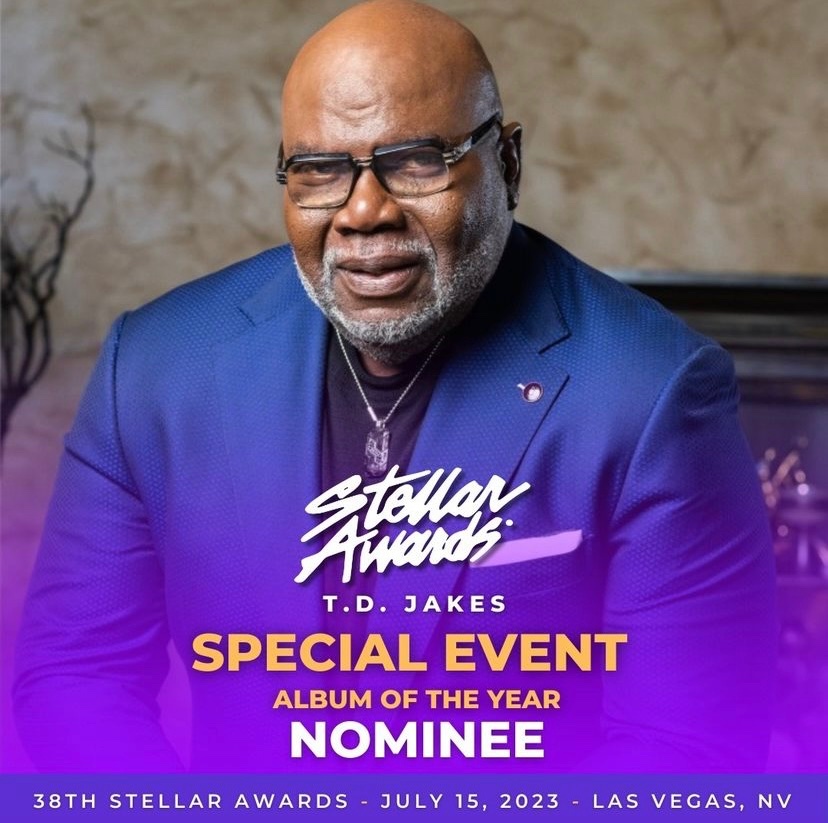 BishopJakes's tweet photo. Not only is our @MyWTALConf album, #FinallyLoosed, a best selling record, but it's now an AWARD-NOMINATED album! Thank you, @TheStellars, for the nomination!! The good news just keeps pouring in, ya'll! When God's mission is first, he enlarges your territory!! https://t.co/3NRWnNSRqG