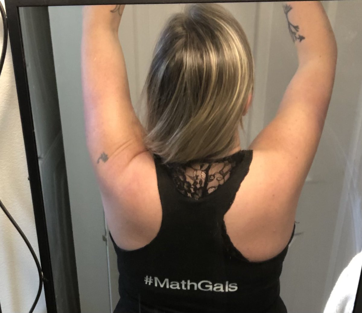 Celebrating #WomenInMath day with my #MathGals shirt 💪