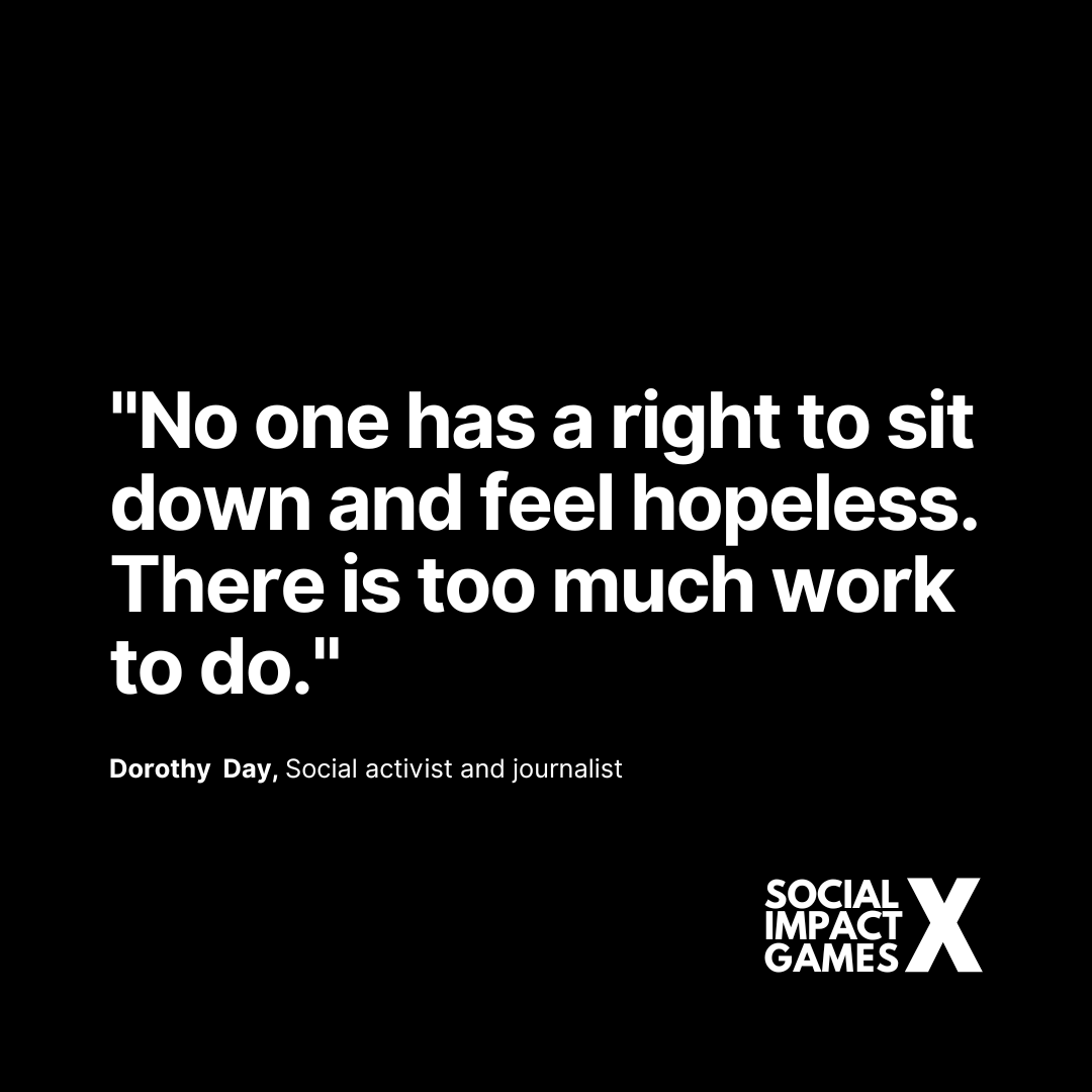 thesocialimpactgames.com
#getinthegame