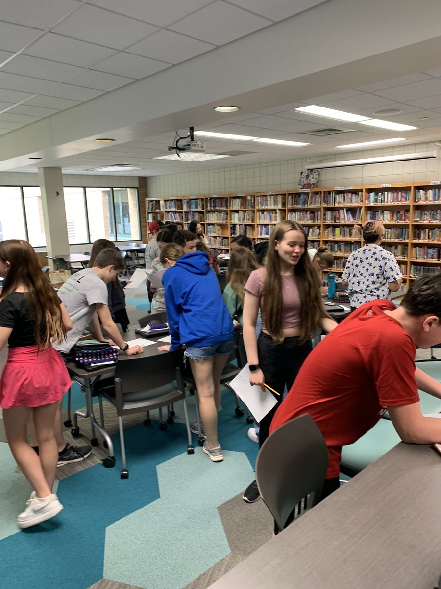 Web_Hart's tweet photo. Awesome brand new WEB leaders for 2023/24! Getting to know each other with a little scavenger hunt and play day!  @RCSHartMS https://t.co/aCdvi79NDl