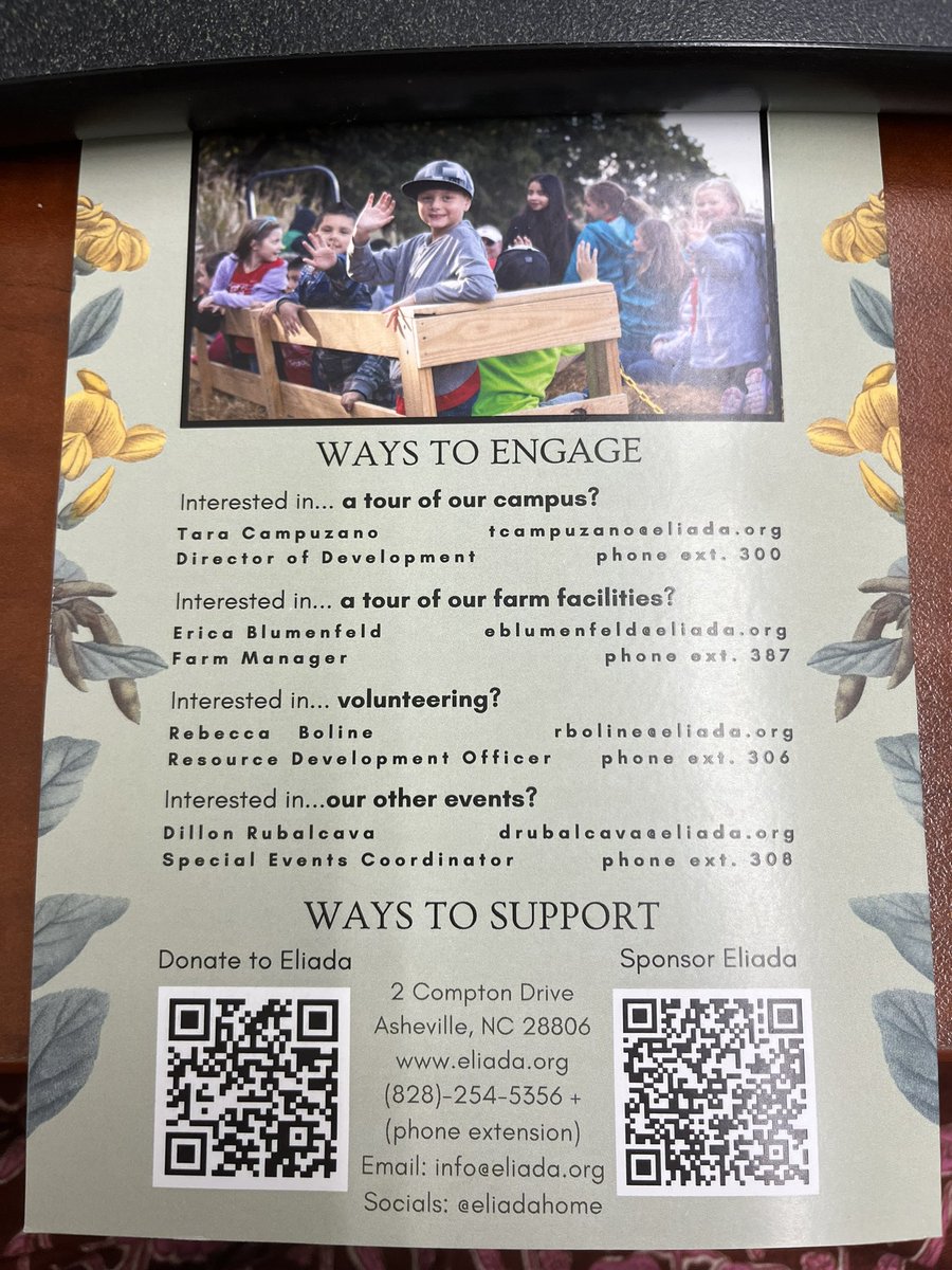 Thank you 🙏 to my @avlcityschools colleagues who joined me for the @eliadahome Lunch of a Lifetime. We learned about their various programs and how we could help support @eliadahome.