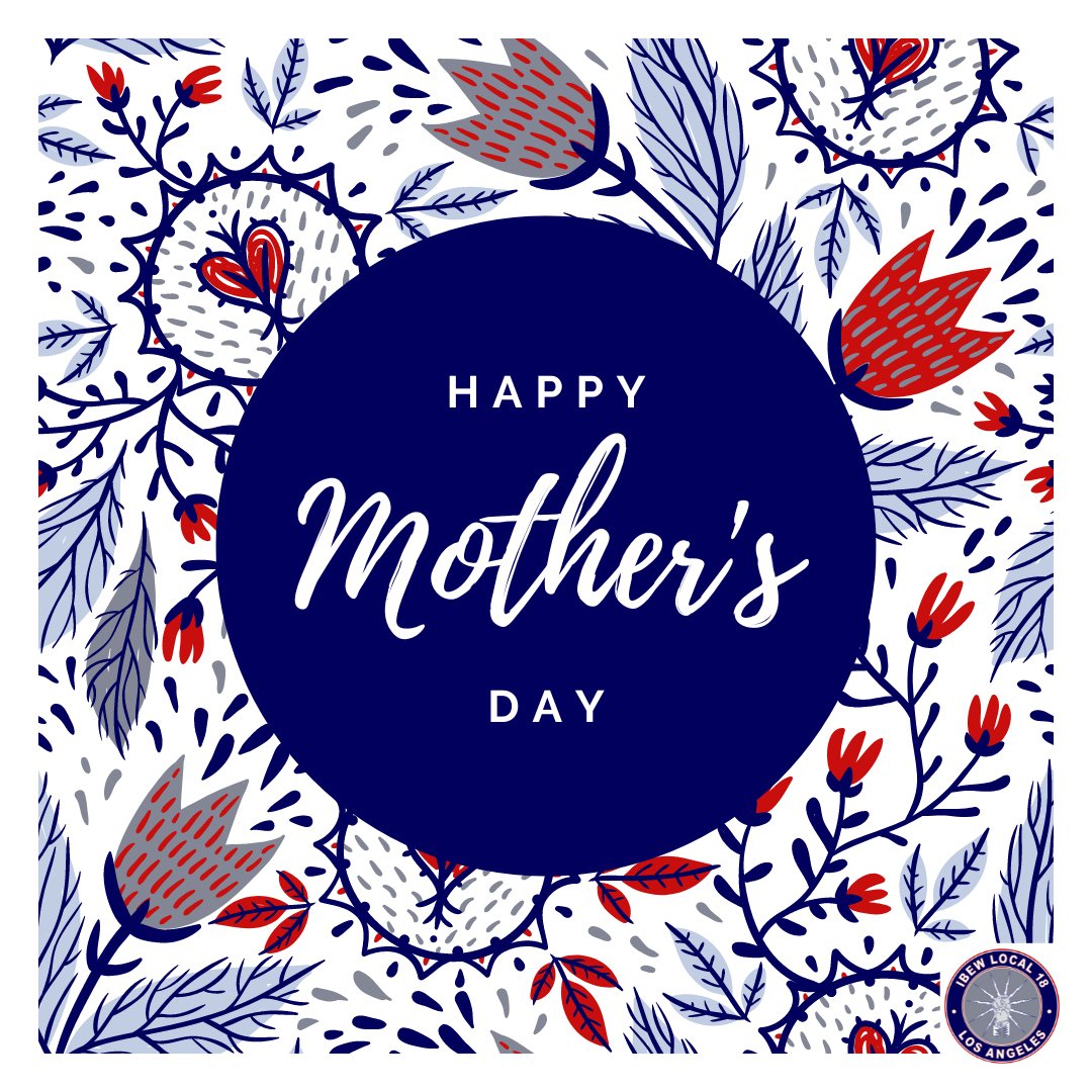 IBEWLocal18's tweet image. IBEW Local 18 wants to wish all the amazing mothers out there a very Happy Mother&apos;s Day! We recognize and appreciate the vital role you play in shaping the lives of our families, communities, and nation.