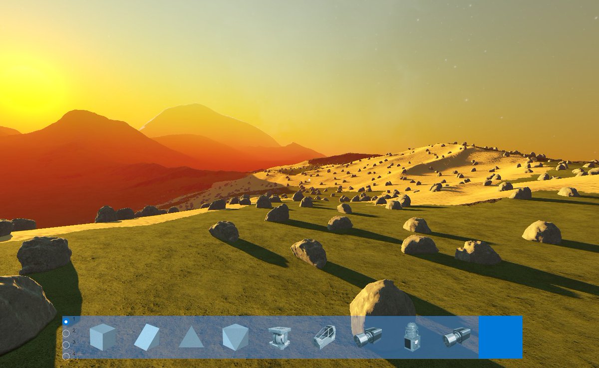 janhlousek's tweet image. We just added a boulder generator to #VRAGE3 planets.

Boulders are separate voxel storages which can be mined for ores. They are procedurally generated from the pool of shapes on top of the planet surface, similarly to asteroids.

1/2