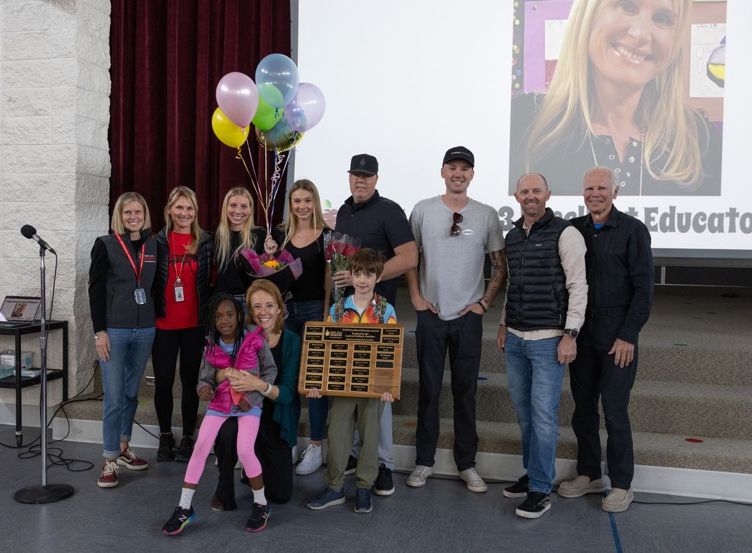 Congratulations to Jill Thompson for being honored as McPolin Elementary's "PCEF Excellent Educator of the Year," funded by the Doilney and Louis Families! What a gift she is to her students and the #ParkCitySchools community!